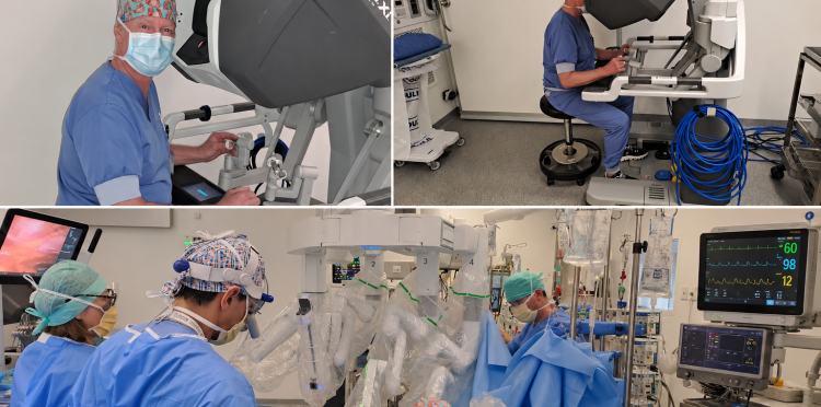 Première MIDCAB robotisée avec le DaVinci Xi